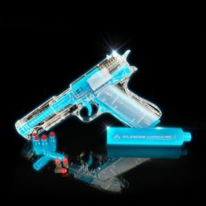 súng đạn xốp M1911 neon